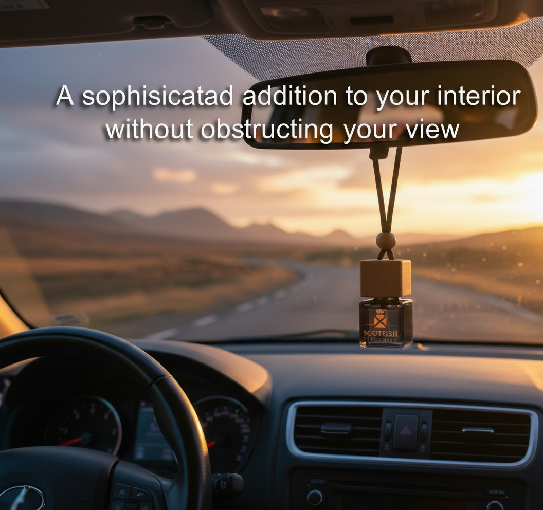 VOYAGE 1494 Executive Car Diffuser | Cool Incense & Fresh Citrus Scent | Crisp, Long-Lasting Luxury Fragrance | Crafted in Scotland