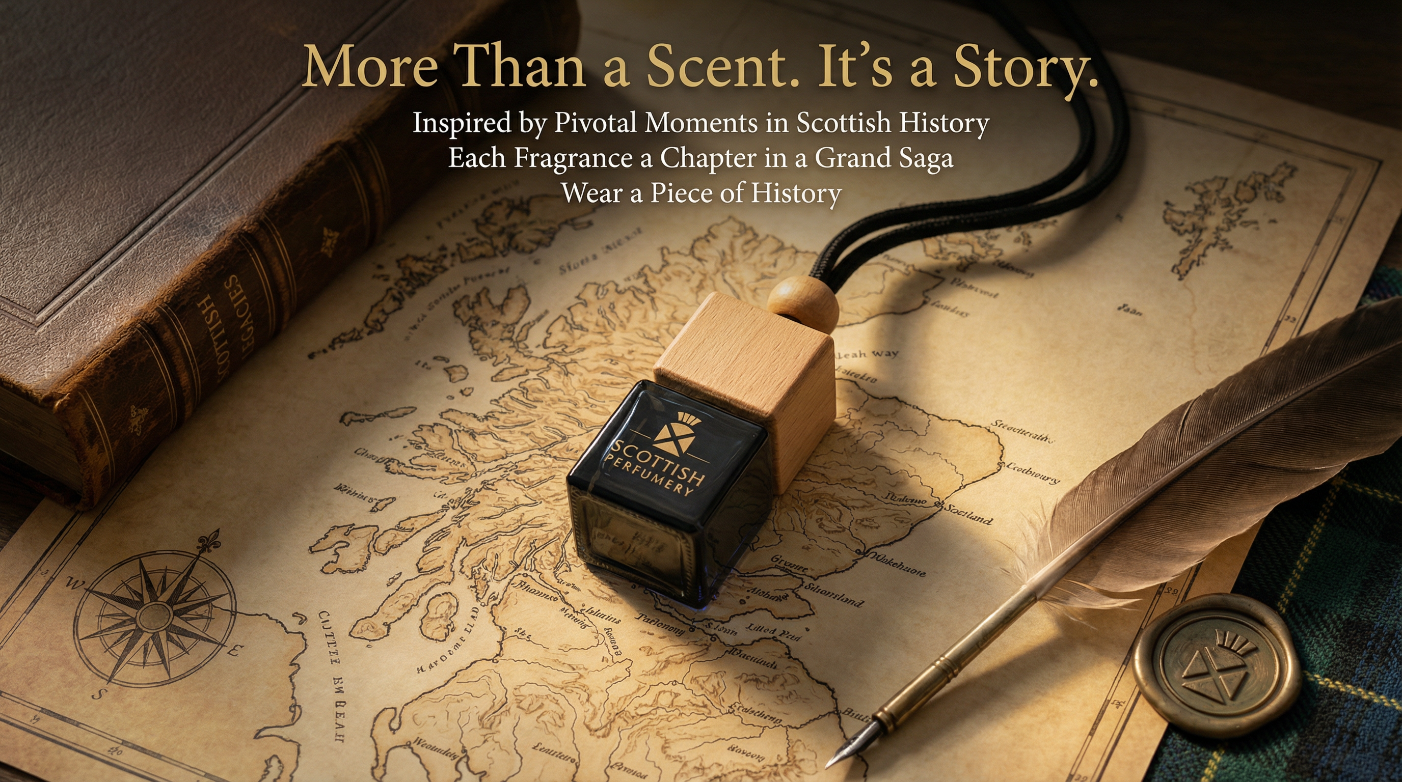 VOYAGE 1494 Executive Car Diffuser | Cool Incense & Fresh Citrus Scent | Crisp, Long-Lasting Luxury Fragrance | Crafted in Scotland