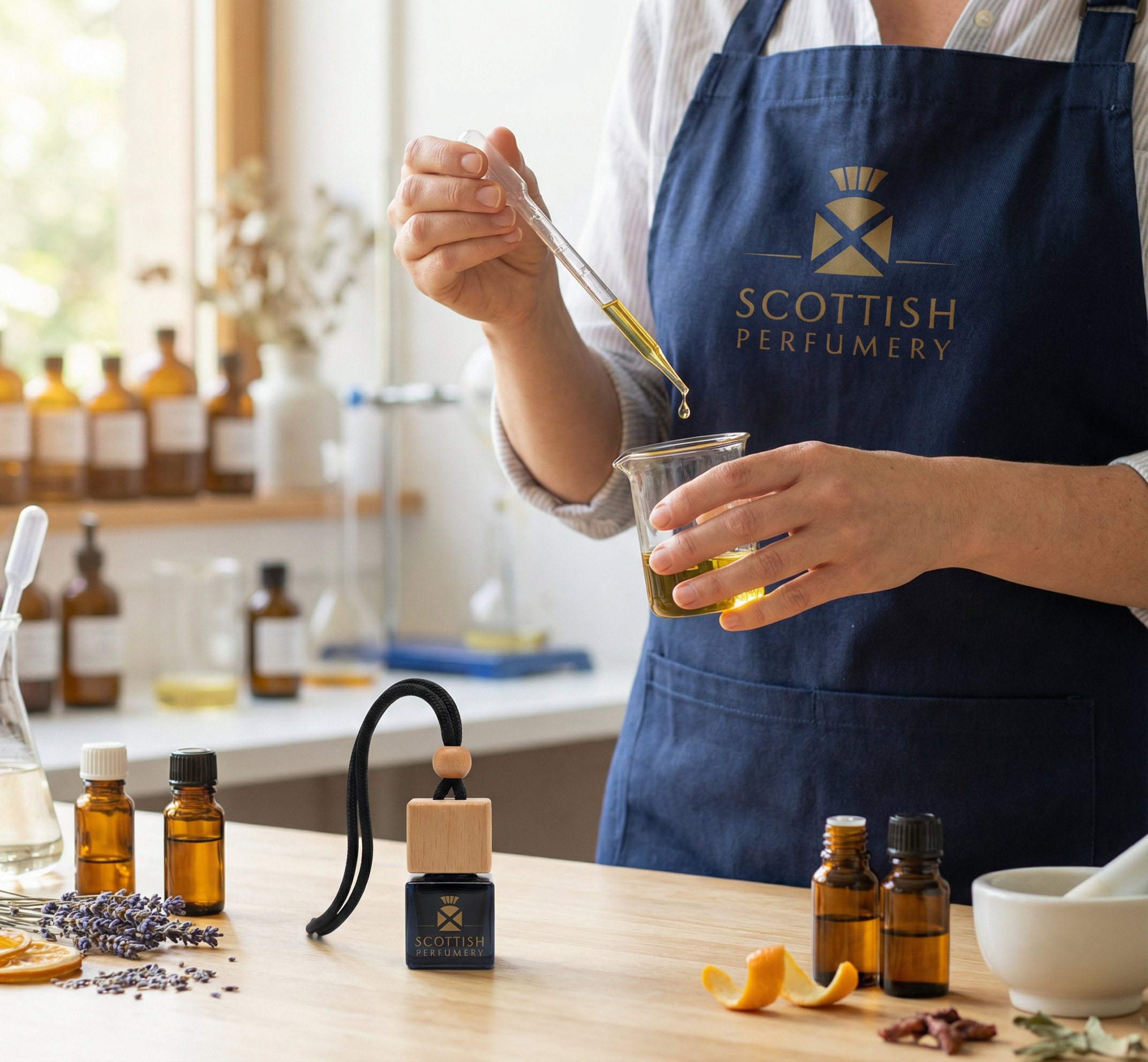 VOYAGE 1494 Executive Car Diffuser | Cool Incense & Fresh Citrus Scent | Crisp, Long-Lasting Luxury Fragrance | Crafted in Scotland