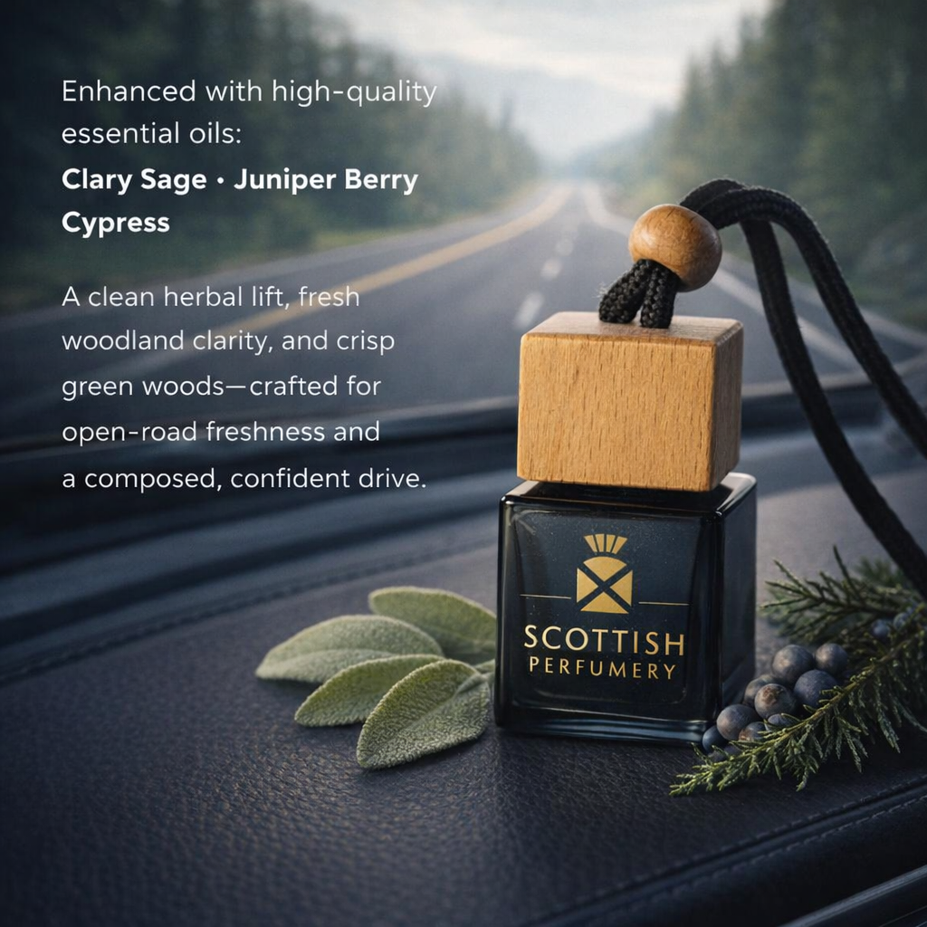 VICTORY 1314 Executive Car Diffuser | Fresh Spice & Mineral Amber Scent | Strong, Long-Lasting Luxury Fragrance | Crafted in Scotland | 10 ml